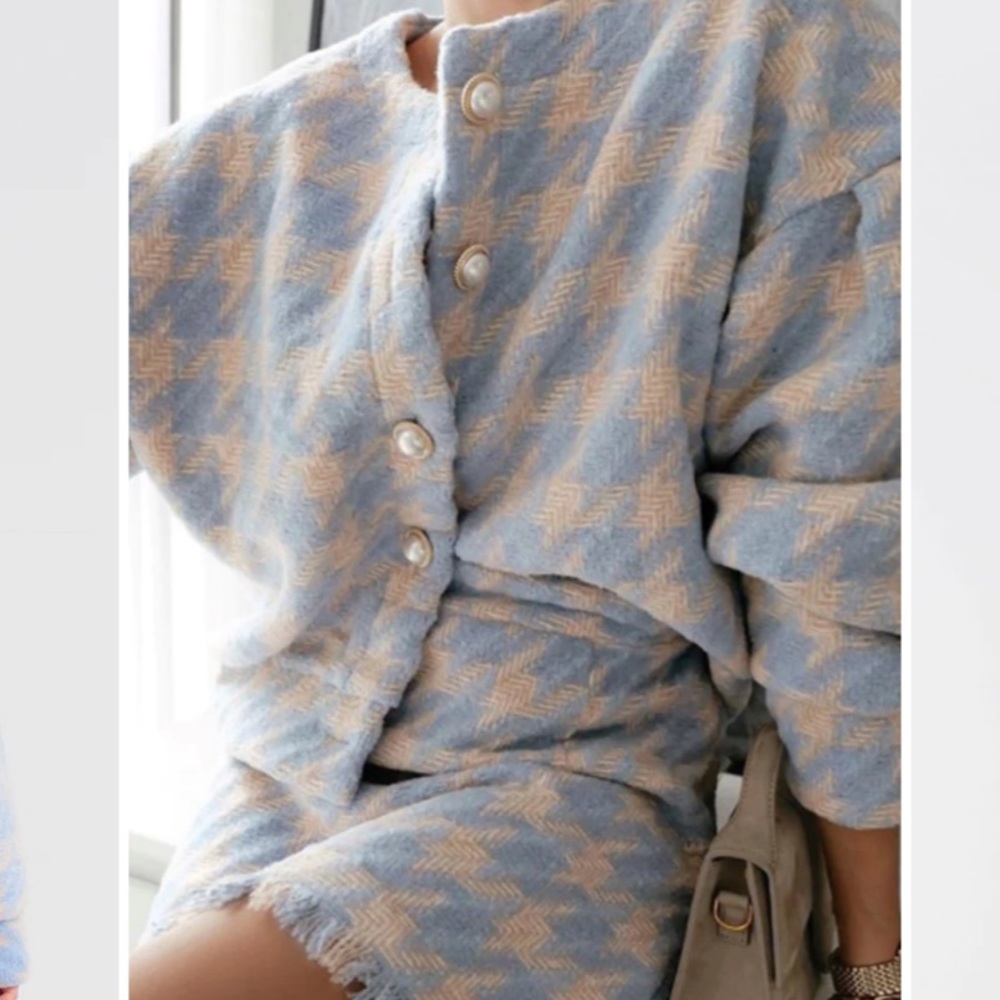 Storets Lori Houndstooth 2 Piece Set